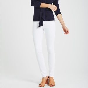 AG Jeans The Stilt Crop White